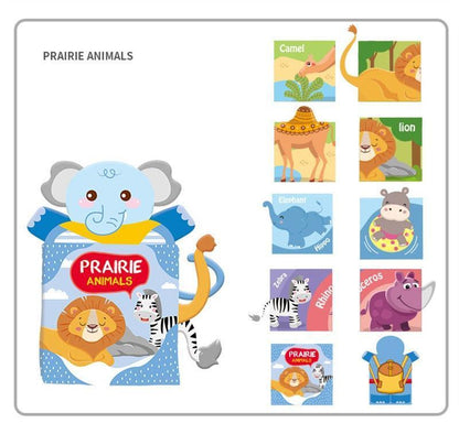 Hand Puppet Fabric Babies Educational Books - HEPSIBAH SHOP