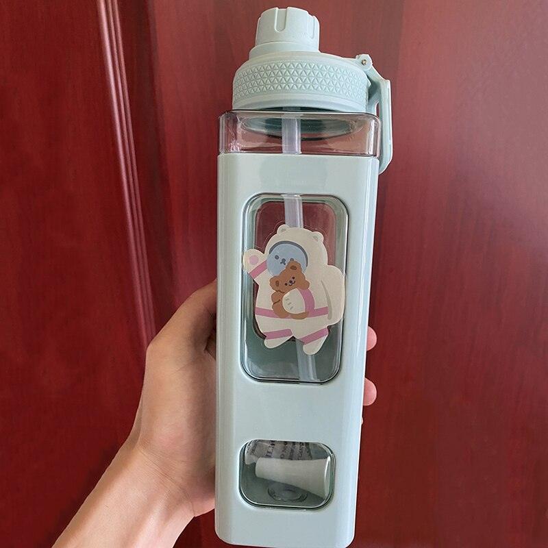 700ml Cute Water Bottles For Girls - HEPSIBAH SHOP