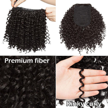 HAIRRO Drawstring Puff Ponytail Afro Kinky Curly Hair Extension - HEPSIBAH SHOP