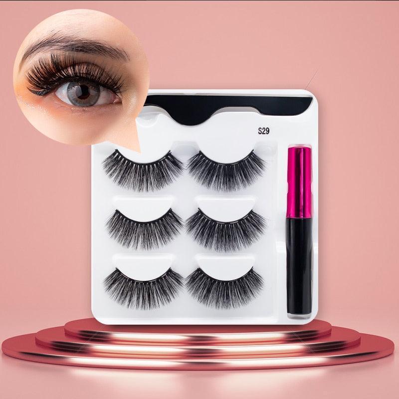 3Pairs Magnetic Eyelashes - HEPSIBAH SHOP