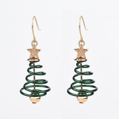 New Trendy Christmas Tree Earrings - HEPSIBAH SHOP