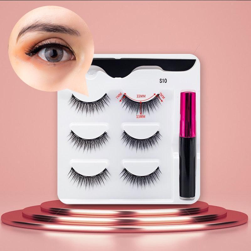 3Pairs Magnetic Eyelashes - HEPSIBAH SHOP