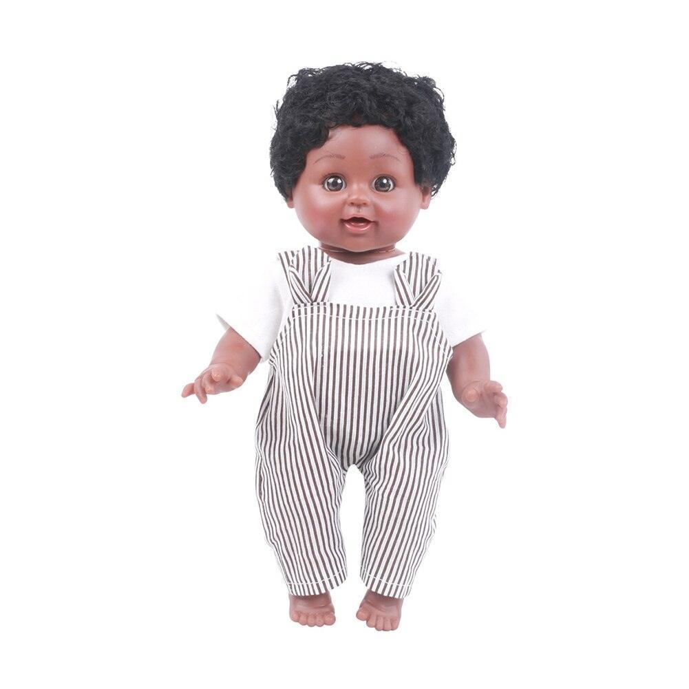 African American Doll Full Enamel Baby Toys - HEPSIBAH SHOP