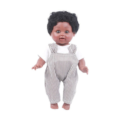 African American Doll Full Enamel Baby Toys - HEPSIBAH SHOP