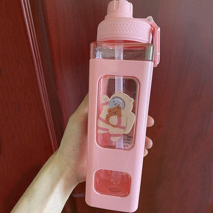 700ml Cute Water Bottles For Girls - HEPSIBAH SHOP