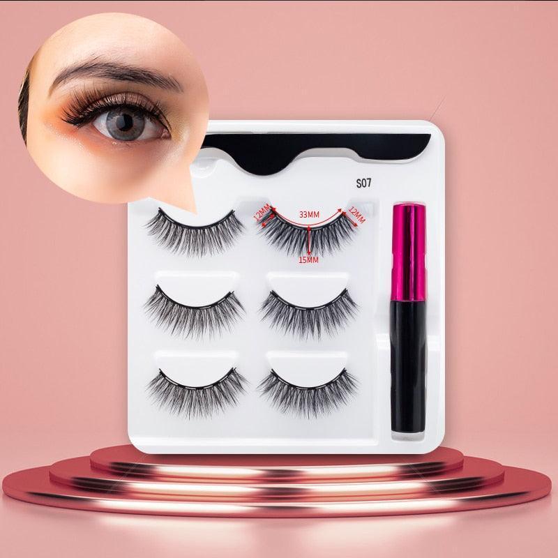 3Pairs Magnetic Eyelashes - HEPSIBAH SHOP