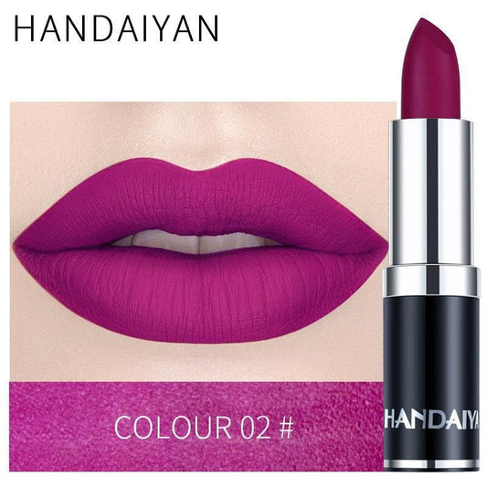 Sexy Rose Purple Lip-gloss Matte 12 Colors - HEPSIBAH SHOP