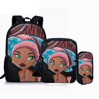 African American Toddler School Bag - HEPSIBAH SHOP