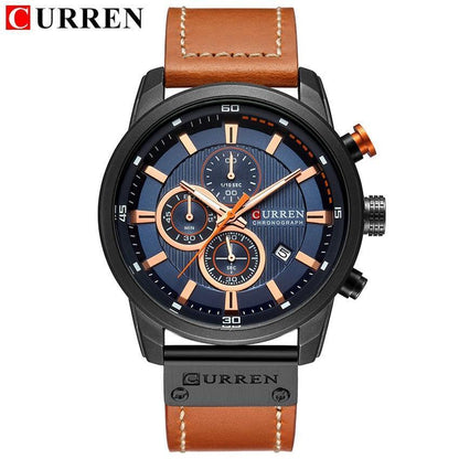 CURREN Fashion Date Quartz Men Watches - HEPSIBAH SHOP