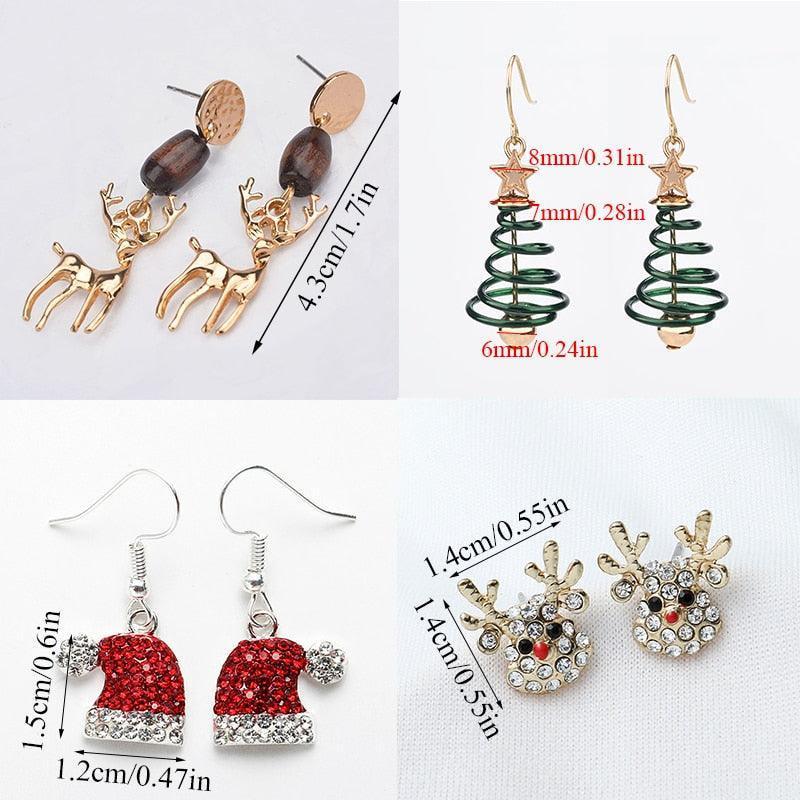 New Trendy Christmas Tree Earrings - HEPSIBAH SHOP