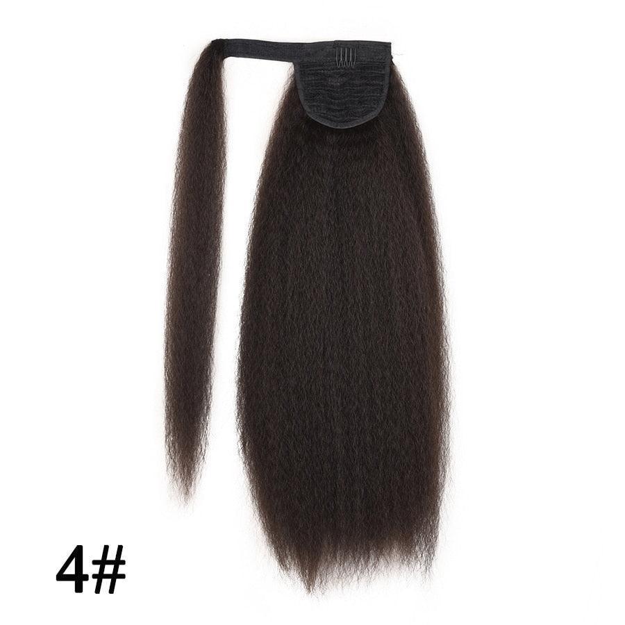 Drawstring Puff Ponytail Straight Hair Extensions - HEPSIBAH SHOP