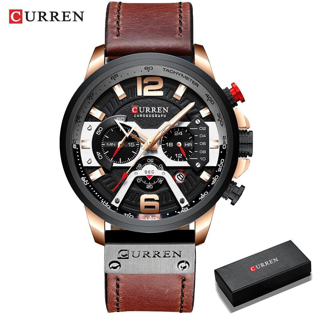 CURREN Casual Sport Chronograph Watches - HEPSIBAH SHOP