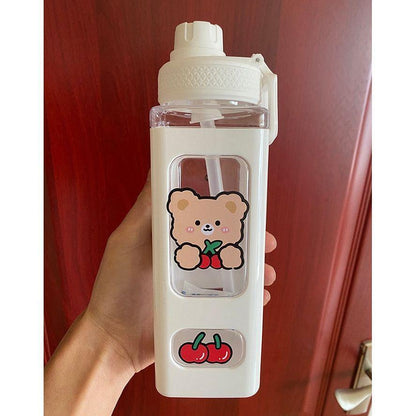 700ml Cute Water Bottles For Girls - HEPSIBAH SHOP