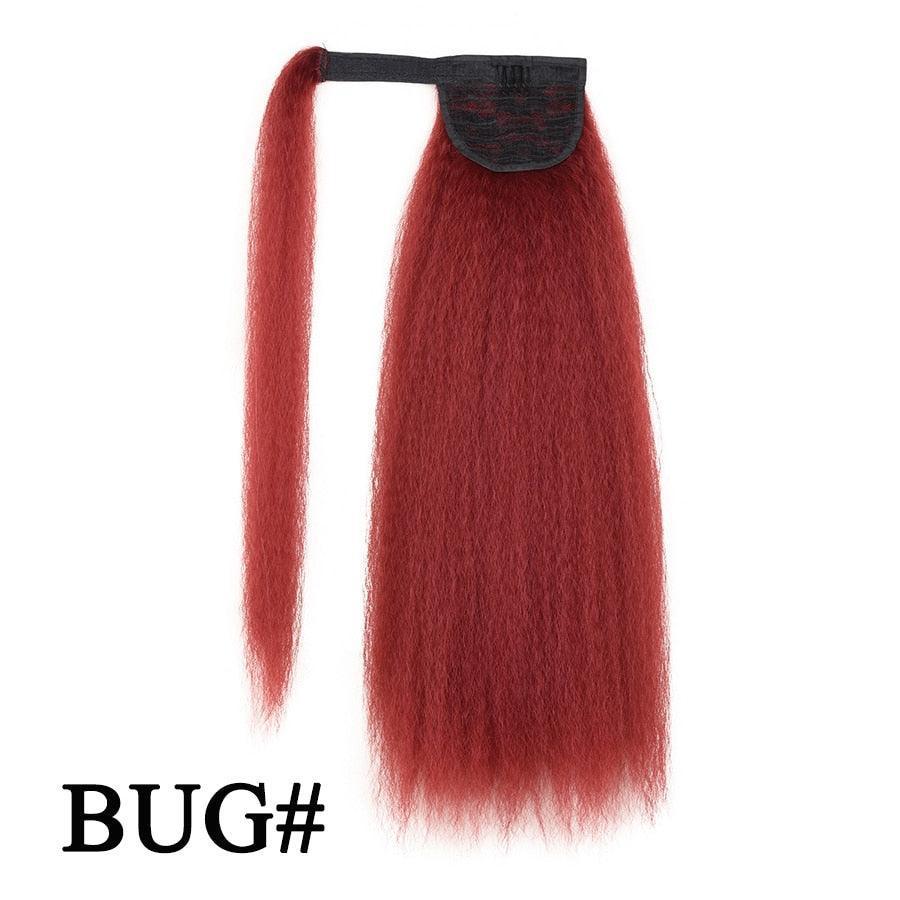 Drawstring Puff Ponytail Straight Hair Extensions - HEPSIBAH SHOP