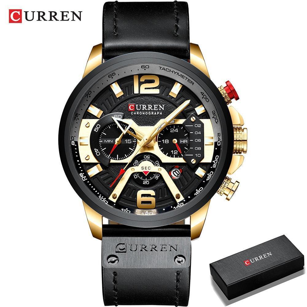 CURREN Casual Sport Chronograph Watches - HEPSIBAH SHOP