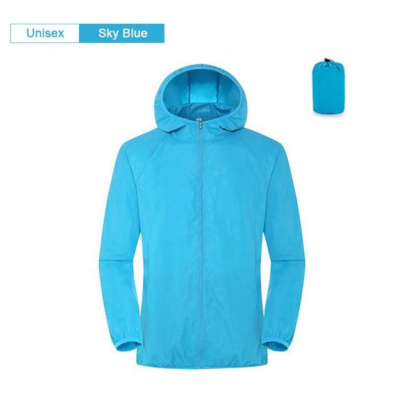 Camping Rain Jacket Men Women Waterproof - HEPSIBAH SHOP