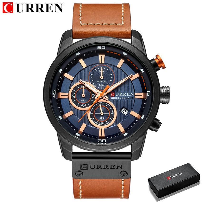 CURREN Fashion Date Quartz Men Watches - HEPSIBAH SHOP