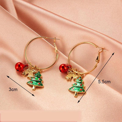 New Trendy Christmas Tree Earrings - HEPSIBAH SHOP