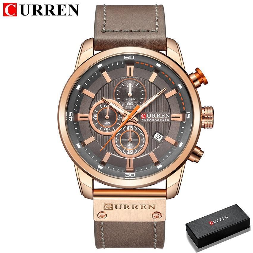 CURREN Fashion Date Quartz Men Watches - HEPSIBAH SHOP