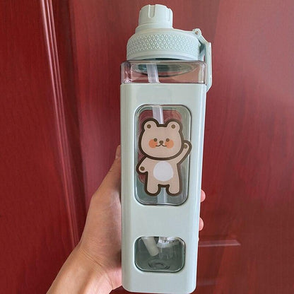 700ml Cute Water Bottles For Girls - HEPSIBAH SHOP