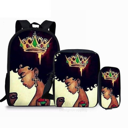 African American Toddler School Bag - HEPSIBAH SHOP