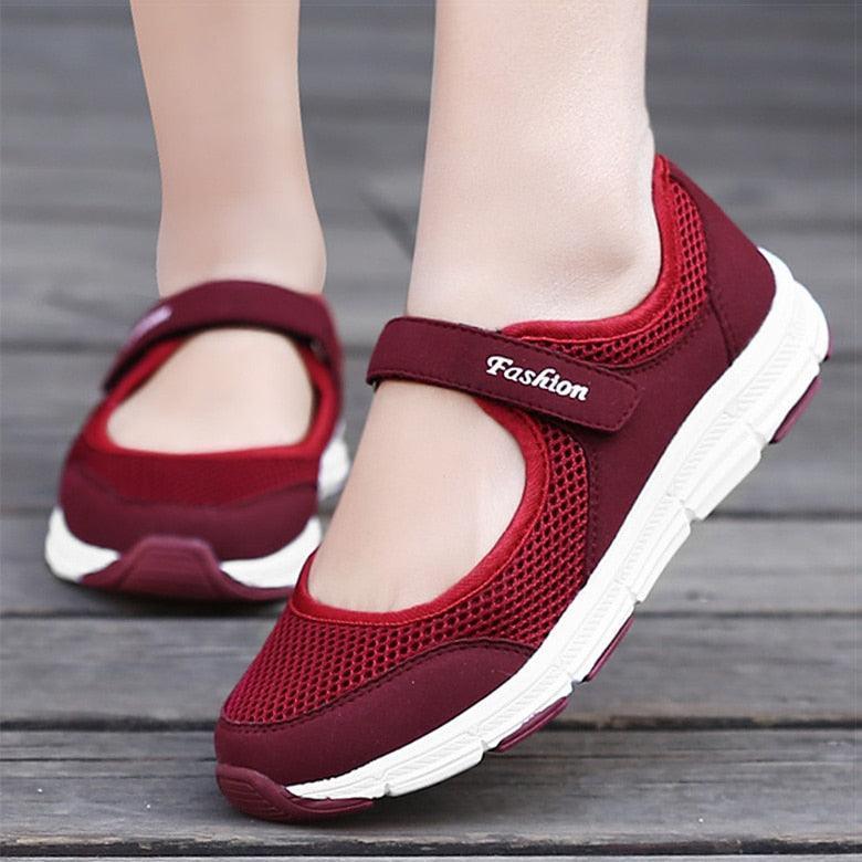 Women Shoes Breathable Vulcanized Sneakers - HEPSIBAH SHOP