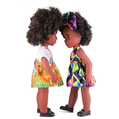 African American Baby Doll for 4+ Kids - HEPSIBAH SHOP