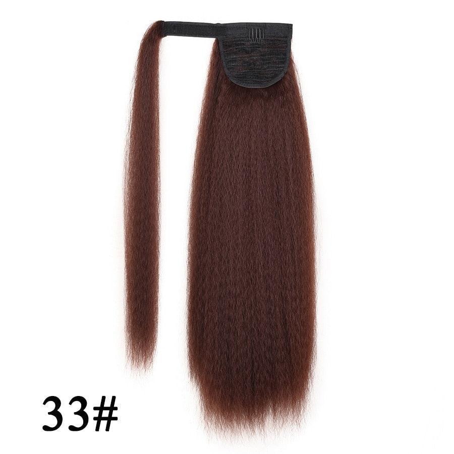 Drawstring Puff Ponytail Straight Hair Extensions - HEPSIBAH SHOP