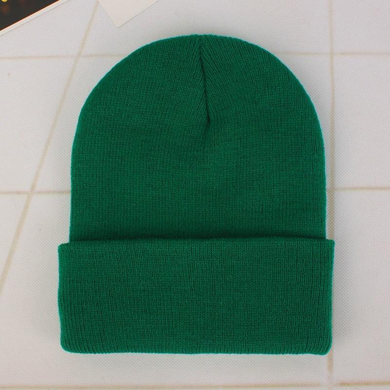 Winter Hats for Unisex New Beanies Knitted Solid Cute Hat Lady Autumn Female Beanie Caps Warmer Bonnet Men Casual Cap Wholesale - HEPSIBAH SHOP