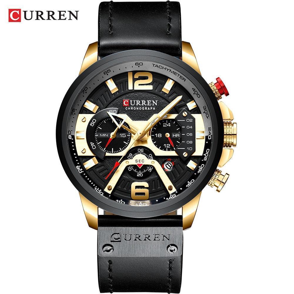 CURREN Casual Sport Chronograph Watches - HEPSIBAH SHOP