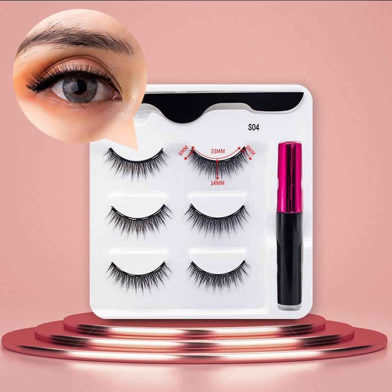 3Pairs Magnetic Eyelashes - HEPSIBAH SHOP