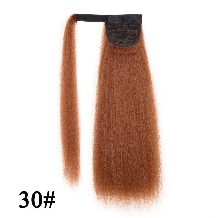 Drawstring Puff Ponytail Straight Hair Extensions - HEPSIBAH SHOP