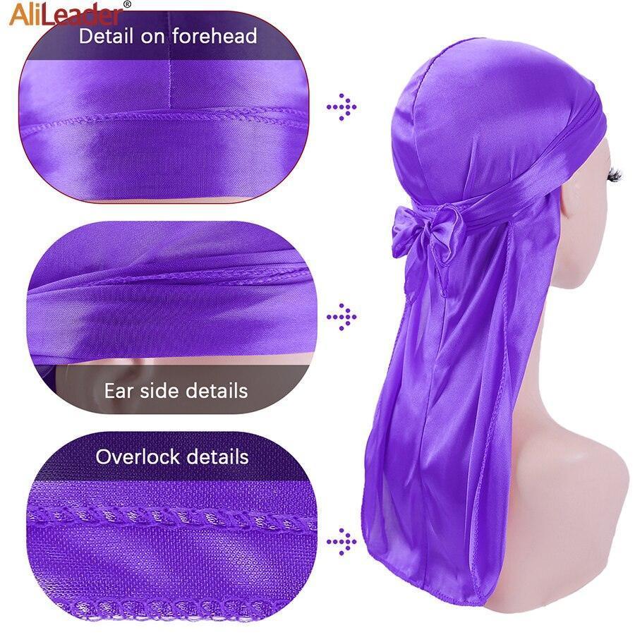 Unisex Silky Durags Bandanas - HEPSIBAH SHOP