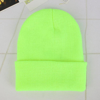 Winter Hats for Unisex New Beanies Knitted Solid Cute Hat Lady Autumn Female Beanie Caps Warmer Bonnet Men Casual Cap Wholesale - HEPSIBAH SHOP