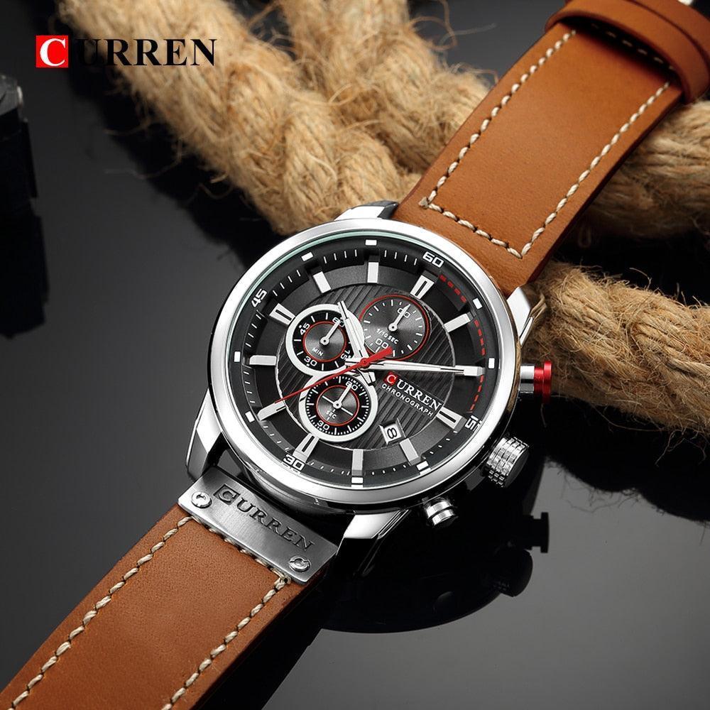 CURREN Fashion Date Quartz Men Watches - HEPSIBAH SHOP