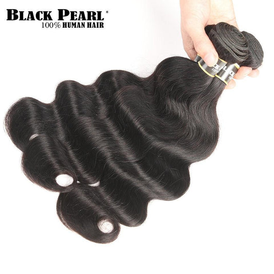 Black Pearl Pre-Colored Human Hair Bundles Remy Hair Extension 1 /3 Bundle Body Wave Hair Weaving 100g - HEPSIBAH SHOP