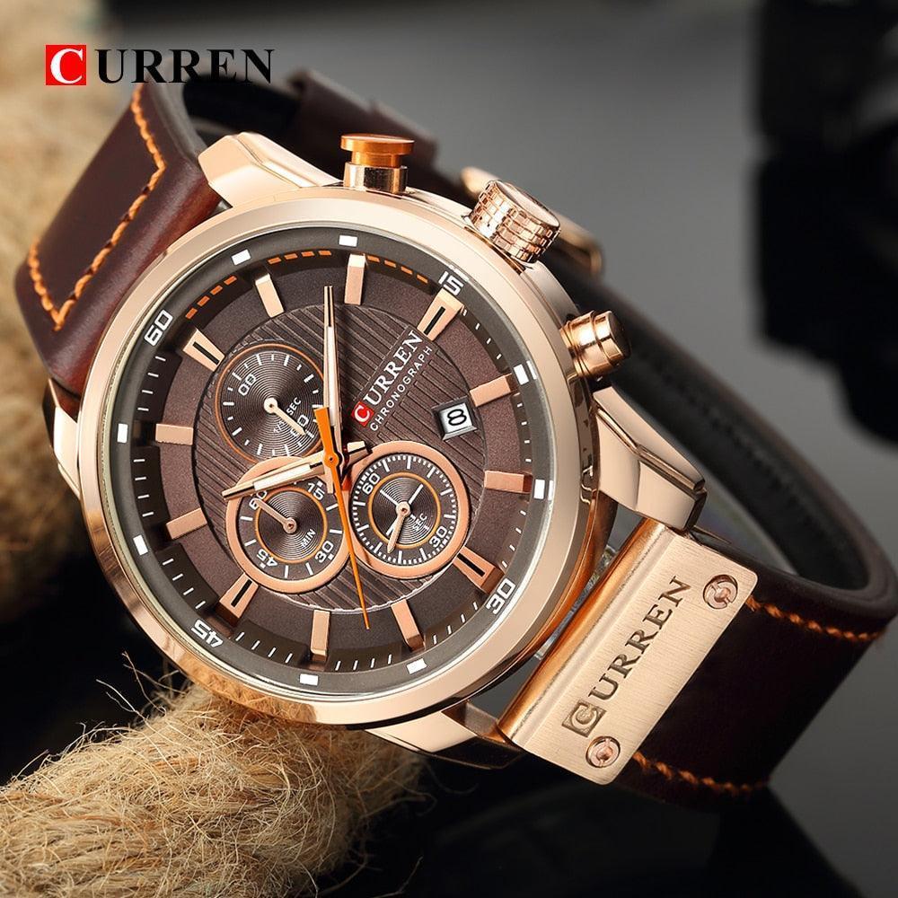 CURREN Fashion Date Quartz Men Watches - HEPSIBAH SHOP