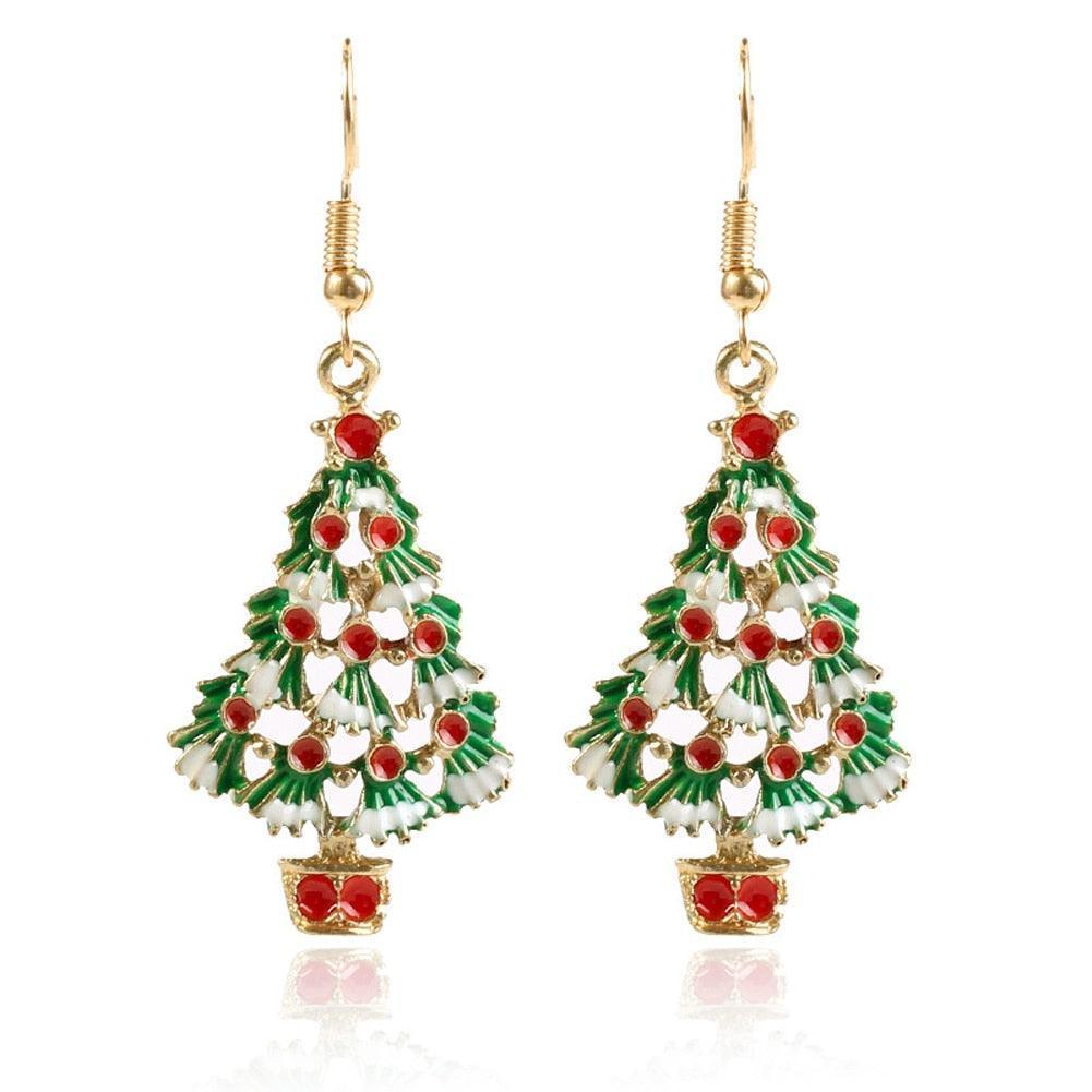 New Trendy Christmas Tree Earrings - HEPSIBAH SHOP