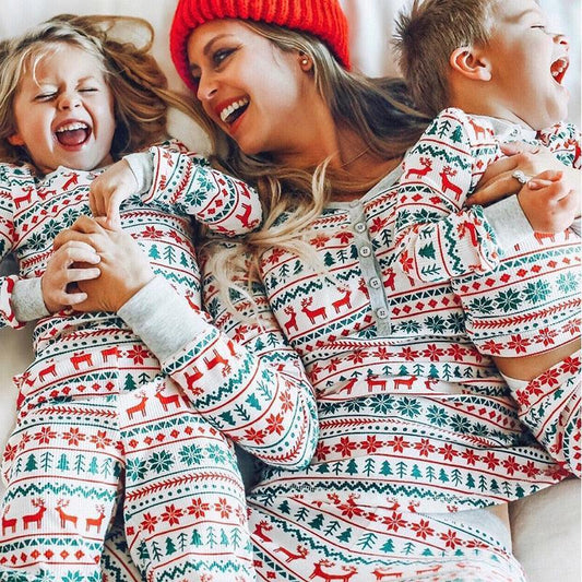 Christmas Pajamas Family Matching Outfit - HEPSIBAH SHOP