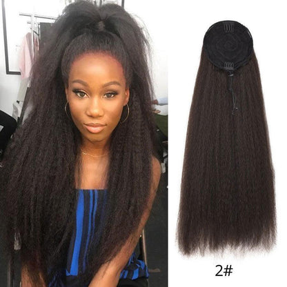 Drawstring Puff Ponytail Straight Hair Extensions - HEPSIBAH SHOP