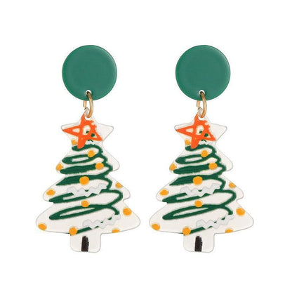 New Trendy Christmas Tree Earrings - HEPSIBAH SHOP