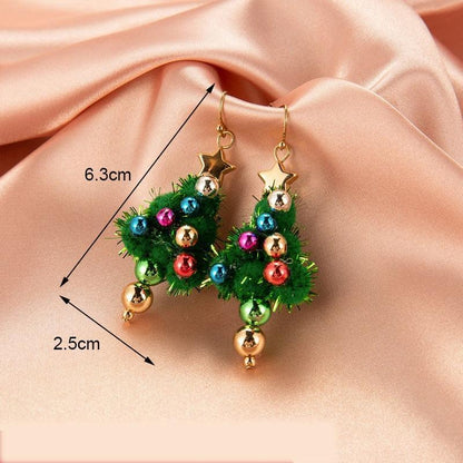 New Trendy Christmas Tree Earrings - HEPSIBAH SHOP