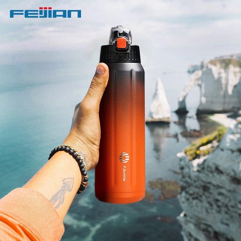 FEIJIAN Double Wall Thermos, Sports Bottle, 600ml, - HEPSIBAH SHOP