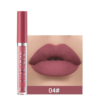 Sexy Rose Purple Lip-gloss Matte 12 Colors - HEPSIBAH SHOP