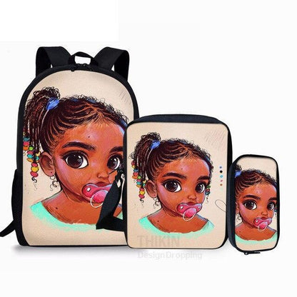 African American Toddler School Bag - HEPSIBAH SHOP