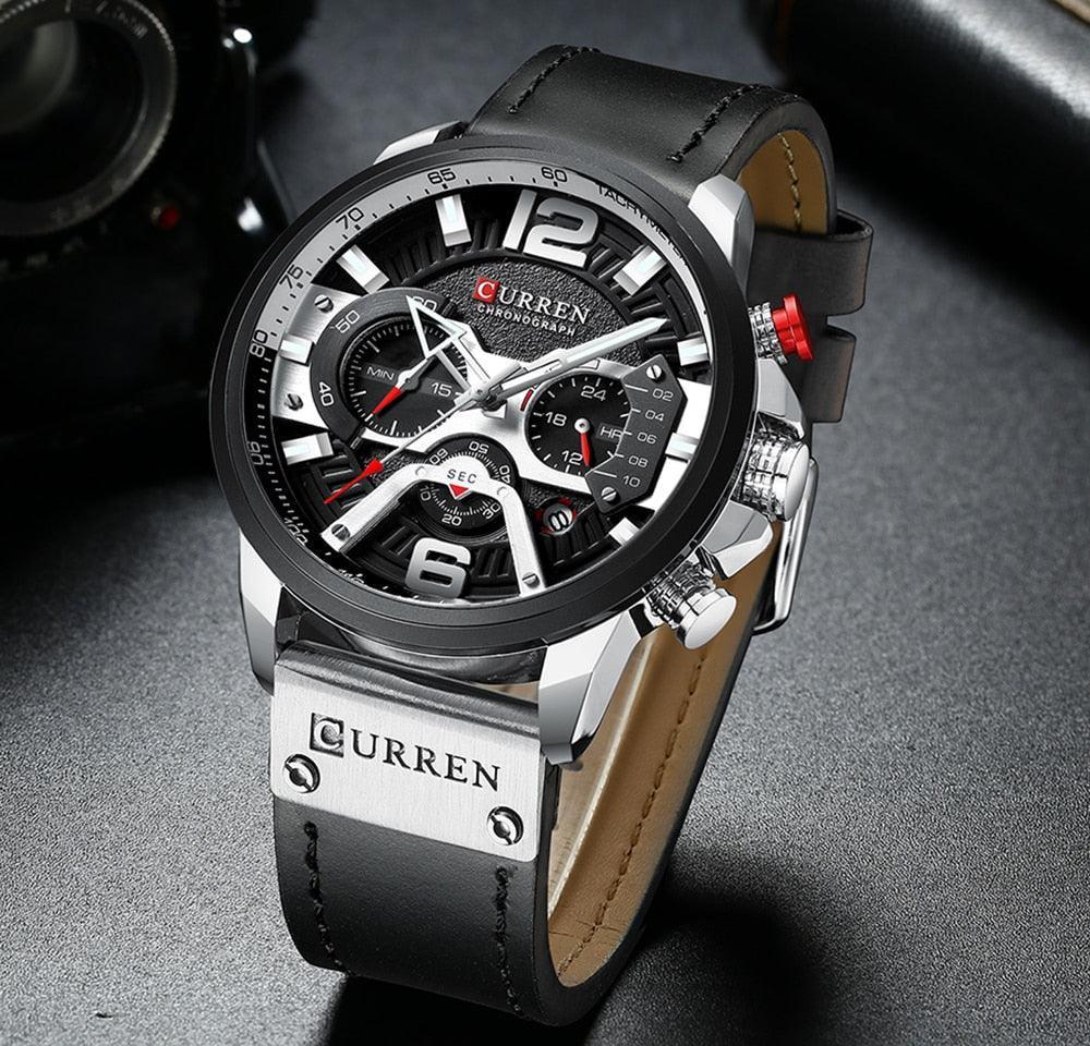 CURREN Casual Sport Chronograph Watches - HEPSIBAH SHOP