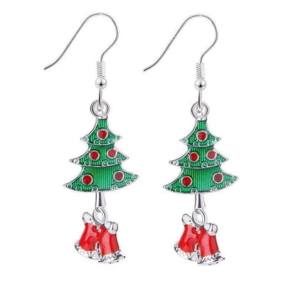 New Trendy Christmas Tree Earrings - HEPSIBAH SHOP