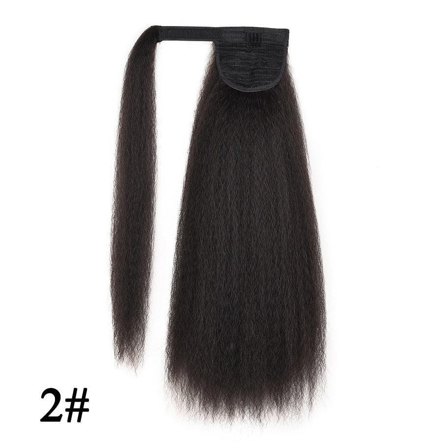 Drawstring Puff Ponytail Straight Hair Extensions - HEPSIBAH SHOP