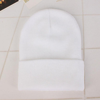 Winter Hats for Unisex New Beanies Knitted Solid Cute Hat Lady Autumn Female Beanie Caps Warmer Bonnet Men Casual Cap Wholesale - HEPSIBAH SHOP