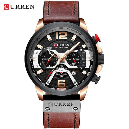 CURREN Casual Sport Chronograph Watches - HEPSIBAH SHOP